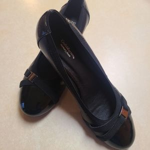 NWOT Croft & Borrow Black Shoes Size 9 1/2